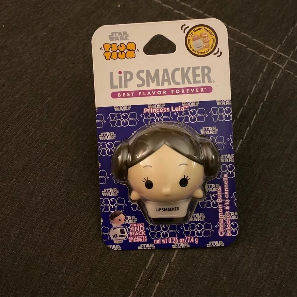 🥰🥰Disney Tsum Tsum Princess Leia and Darth Vader Lip Smacker Set🥰🥰